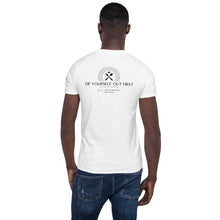 Load image into Gallery viewer, BLL White Short-Sleeve Unisex T-Shirt
