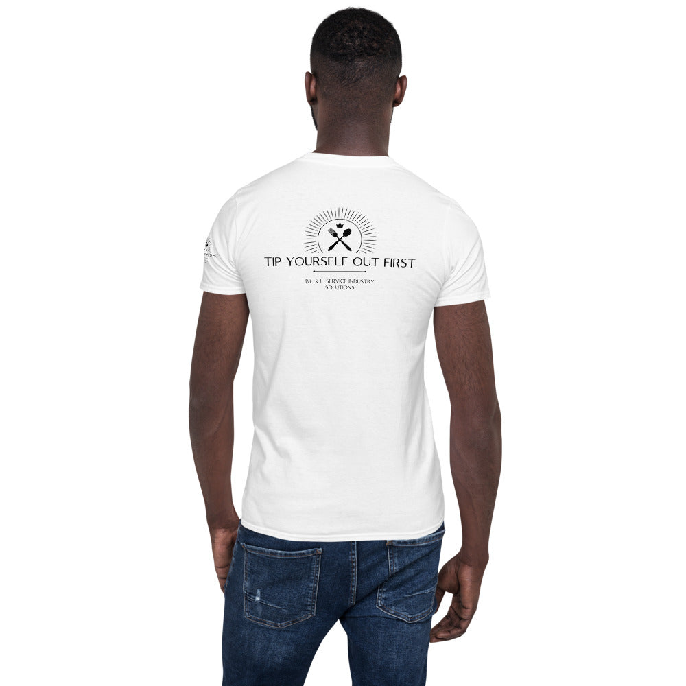 BLL White Short-Sleeve Unisex T-Shirt