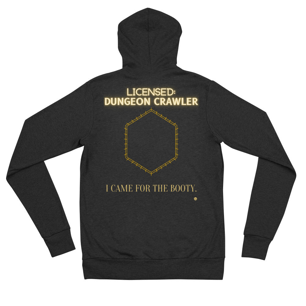 Dungeon Crawler Unisex zip hoodie NFS