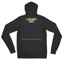 Load image into Gallery viewer, NPC Unisex zip hoodie NFS
