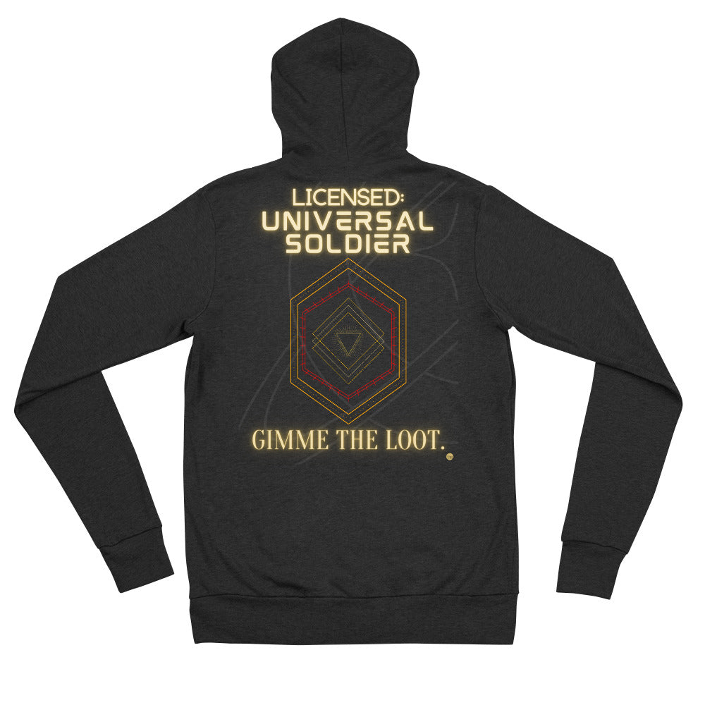 Universal Soldier Unisex zip hoodie NFS