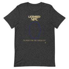 Load image into Gallery viewer, Big &amp; Tall NPC Short-Sleeve Unisex T-Shirt NFS
