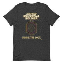 Load image into Gallery viewer, Big &amp; Tall Universal Soldier Short-Sleeve Unisex T-Shirt NFS
