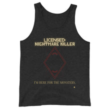 Load image into Gallery viewer, Nightmare Killer Unisex Tank Top NFS
